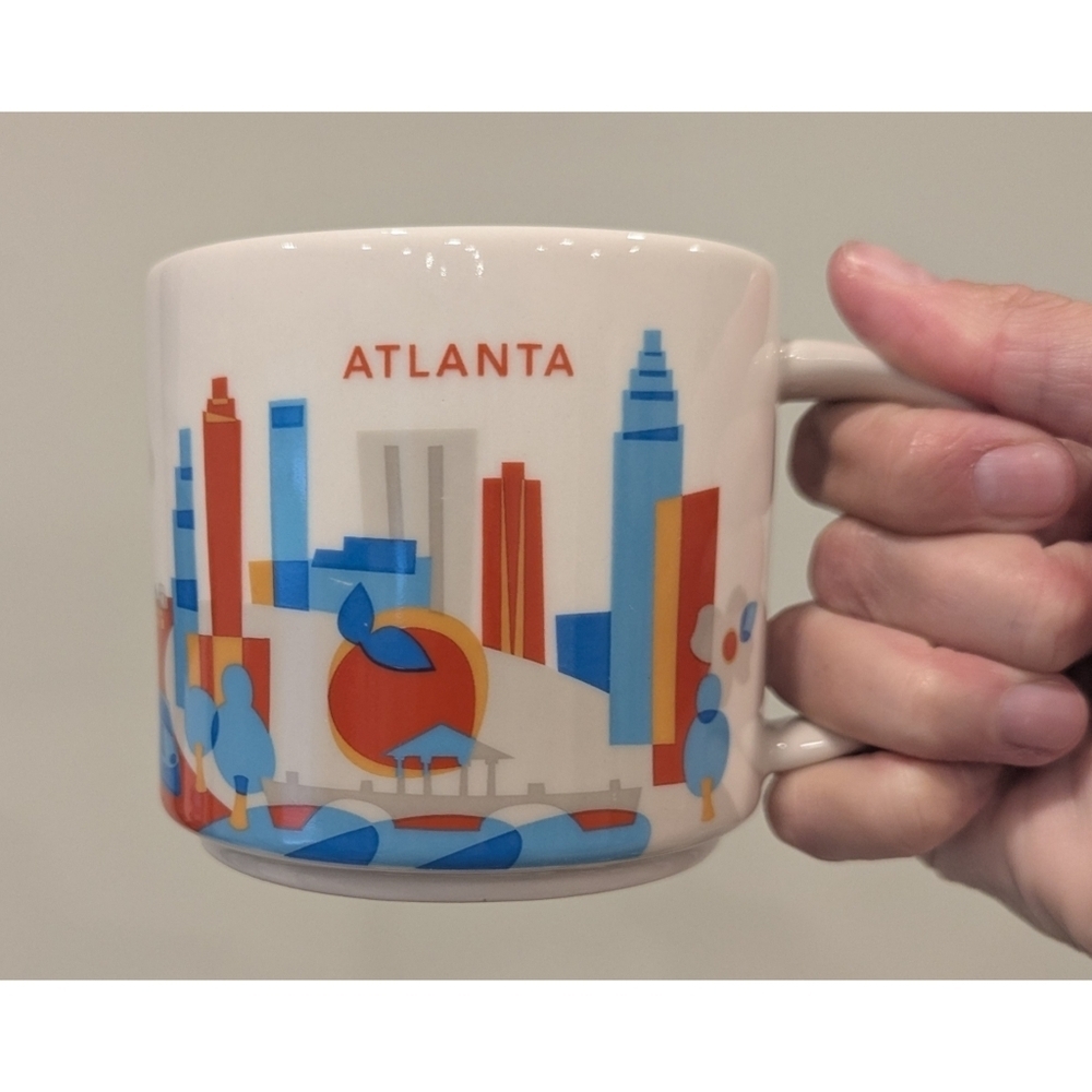 Starbucks ATLANTA You Are Here Series Ceramic Mug